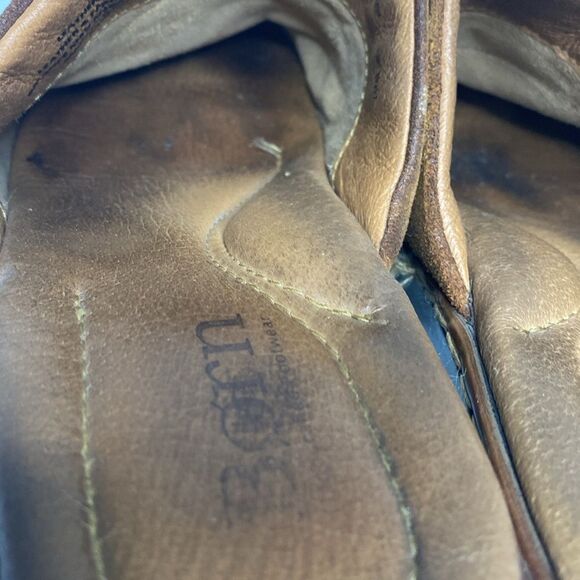 BORN Suede/Leather Comfort Clogs - Picture 13 of 13